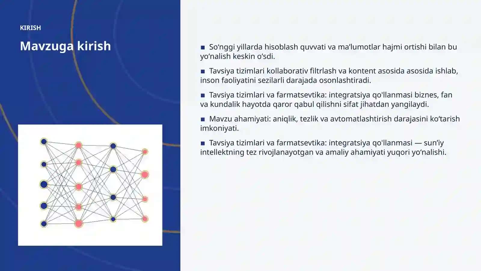 SUNʼIY INTELLEKT • PROFESSIONAL TAQDIMOT 3