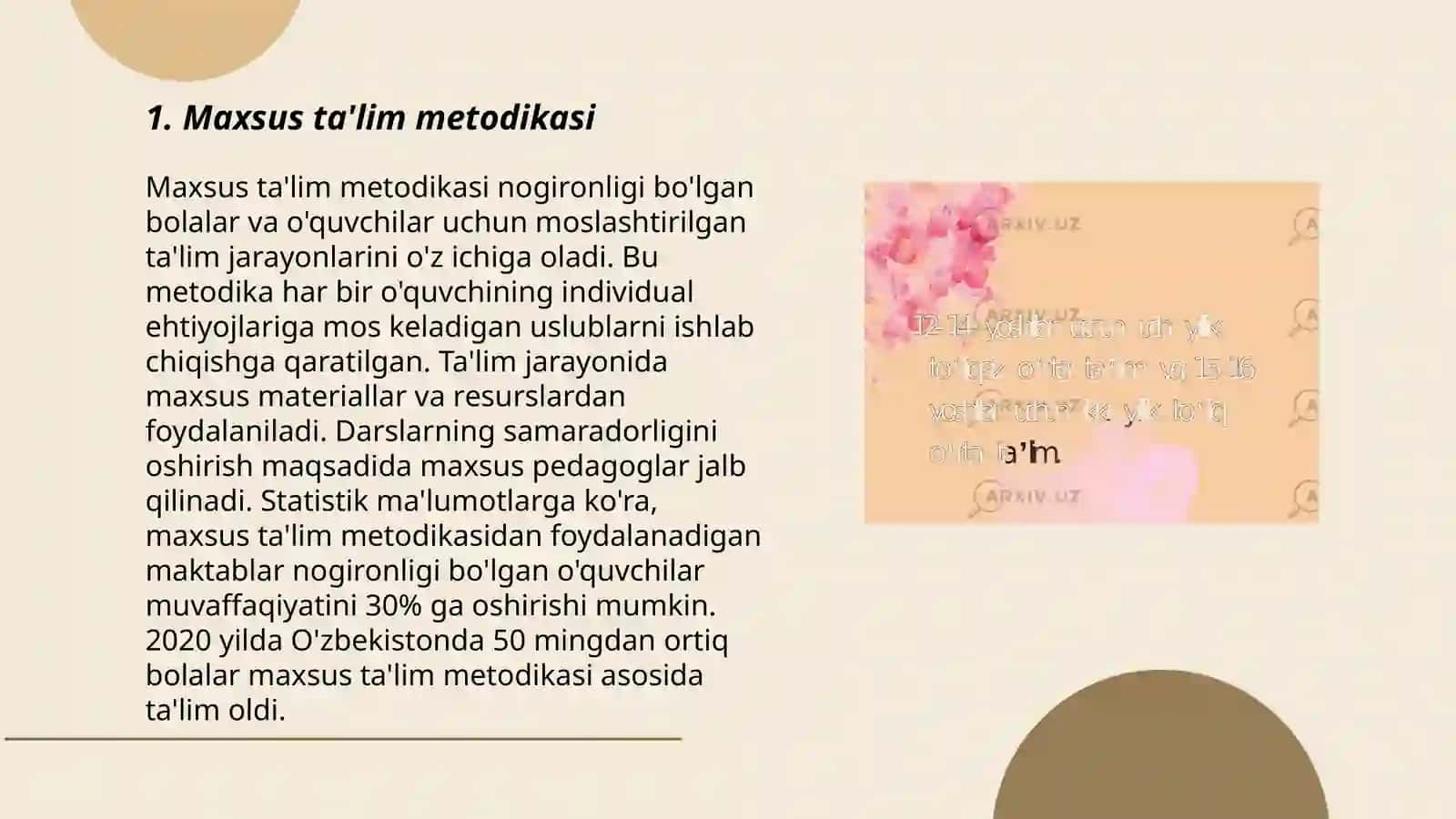 Maxsus ta'lim metodikasi 3