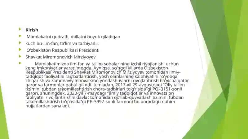 Analitik kimyo fanidan tayyorlagan Kurs ishi taqdimoti 3