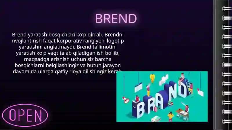 Brend yaratish bosqichlari 3