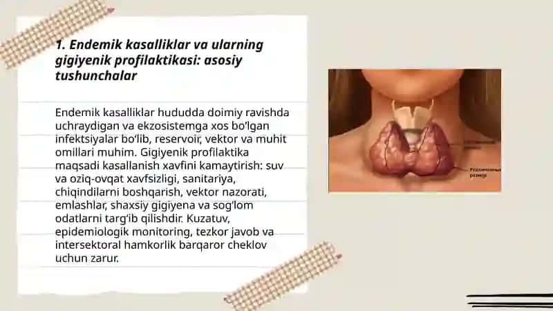 Endemik kasalliklarni oldini olishning gigiyenik asoslari 3