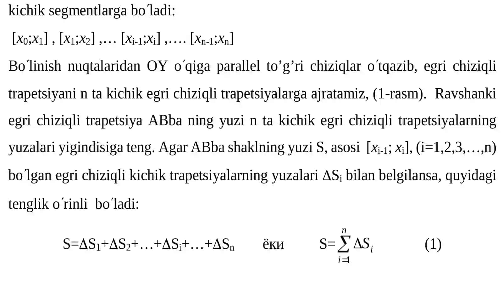 Aniqintegral va unihisoblash usullari 3