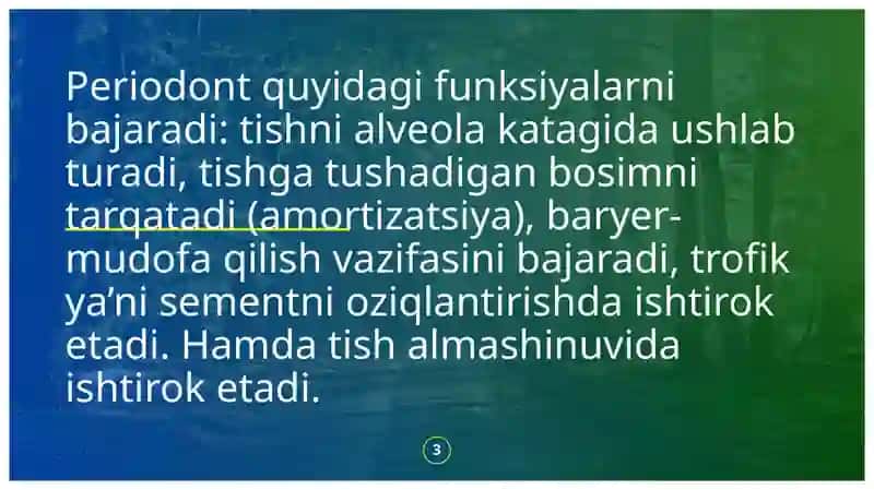 O`tkir Periodontitni patologik anatomiyasi 3