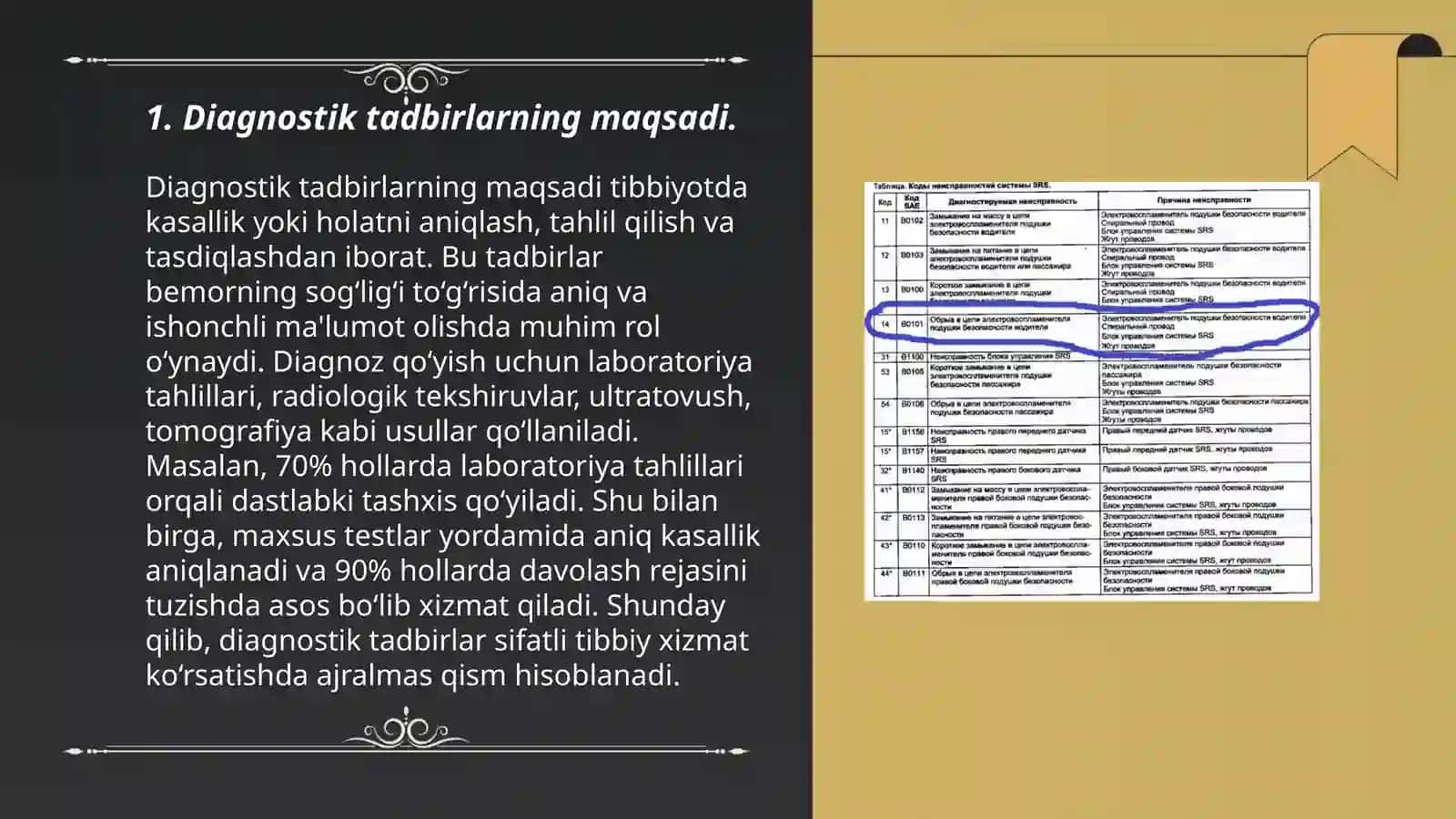 Diagnostik tadbirlarni o'tkazishga qo'yiladigan tashkiliy-pedagogik talablar 3