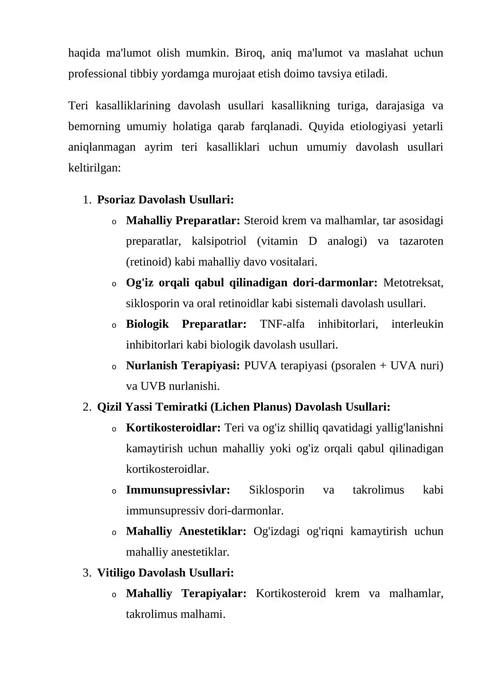 Etiologiyasi yetarli aniqlanmagan teri kasalliklari 3
