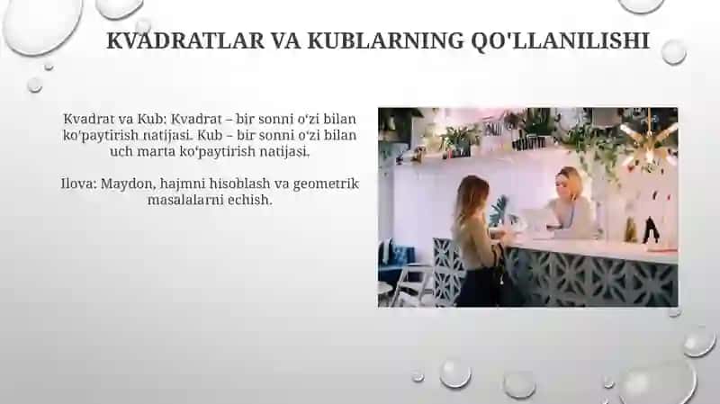 Sonning kvadrati va kubi 3