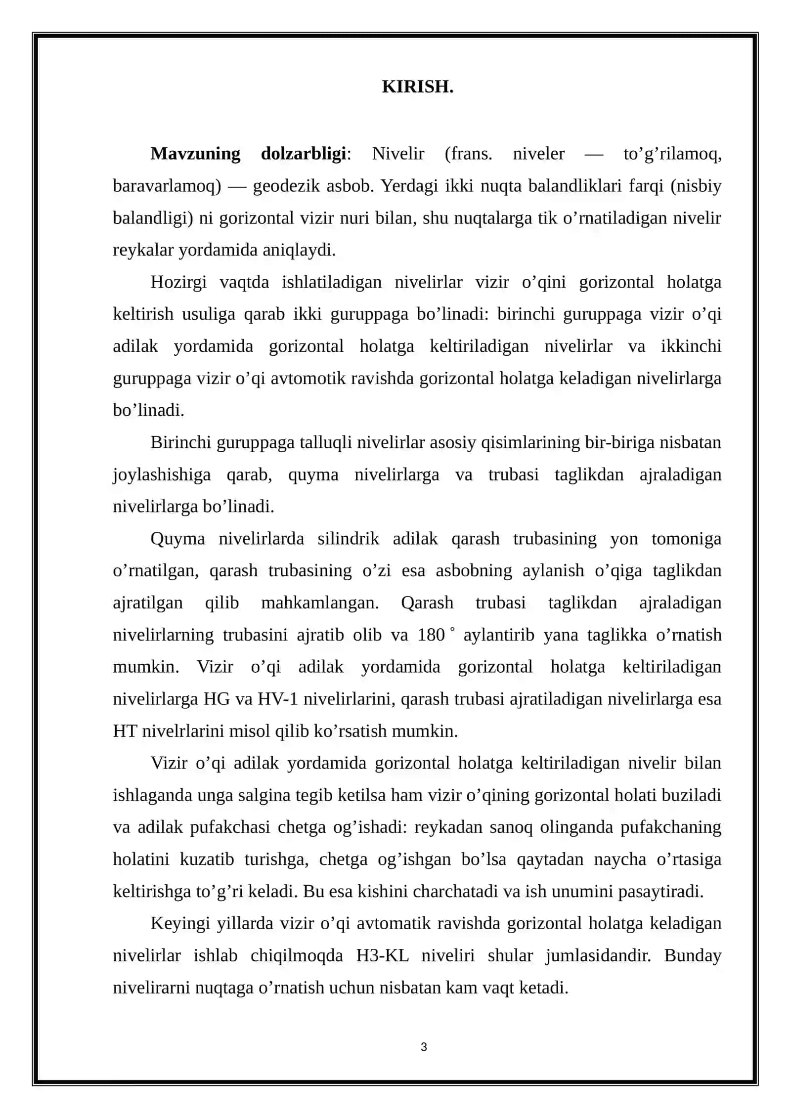 Texnik nivelirlar va ularni qo’llanilishi 3