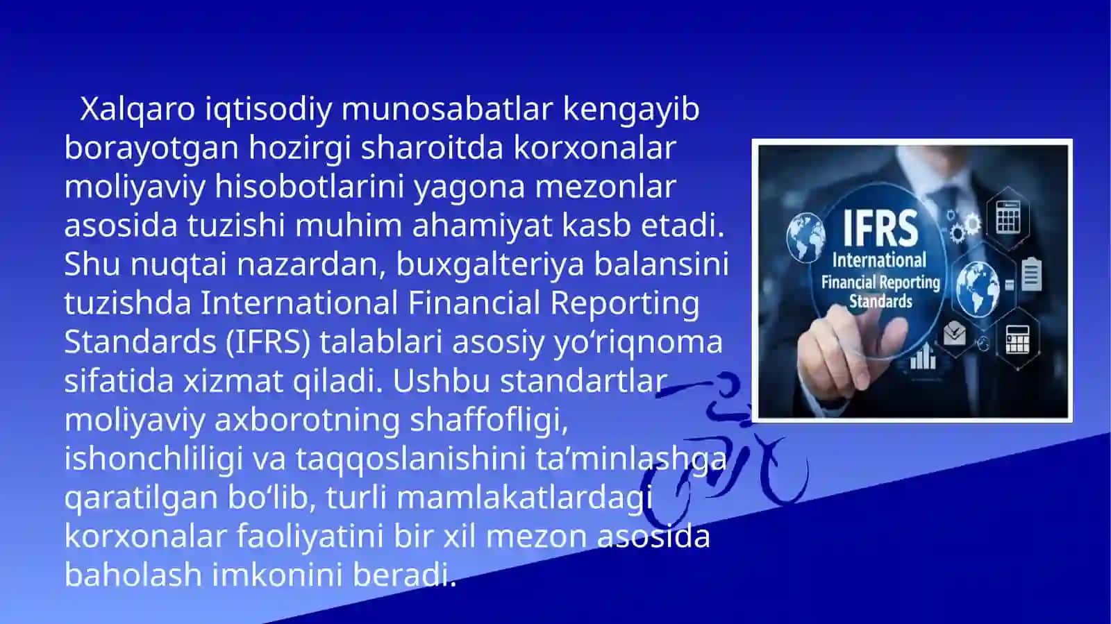 Xalqaro talablar bo'yicha buxgalteriya balansini tuzish va unda axborotlar aks ettirish va taqdim qilish tajribasi 3