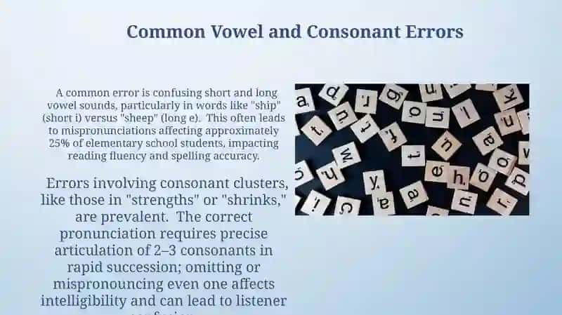 Vowels and consonants 3