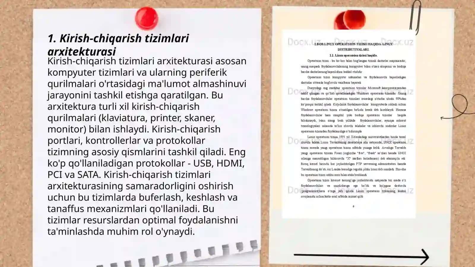 Operatsion tizimlarda ma’lumotlarni kiritish-chiqarishni boshqarish 3