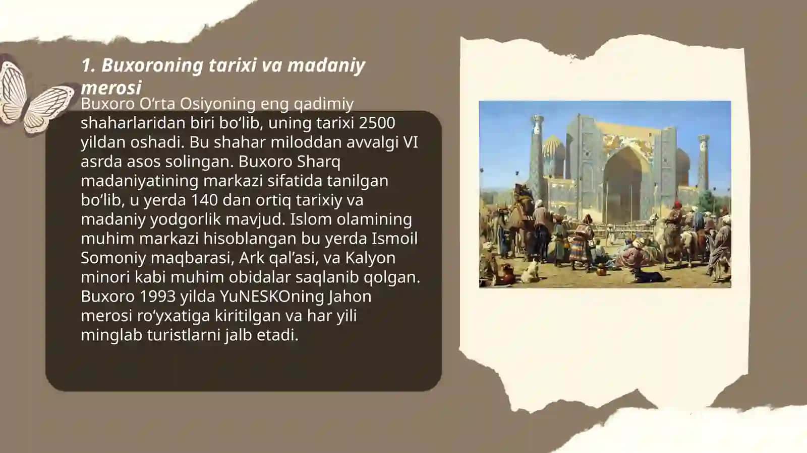 Tarixiy shaxarlar (Buxoro,Samarqand, Marg'ilon, Qarshi, Toshkent, Xiva,Shaxrisabz) yubileylarining xalqaro miqyosda keng nishonlanishi 3