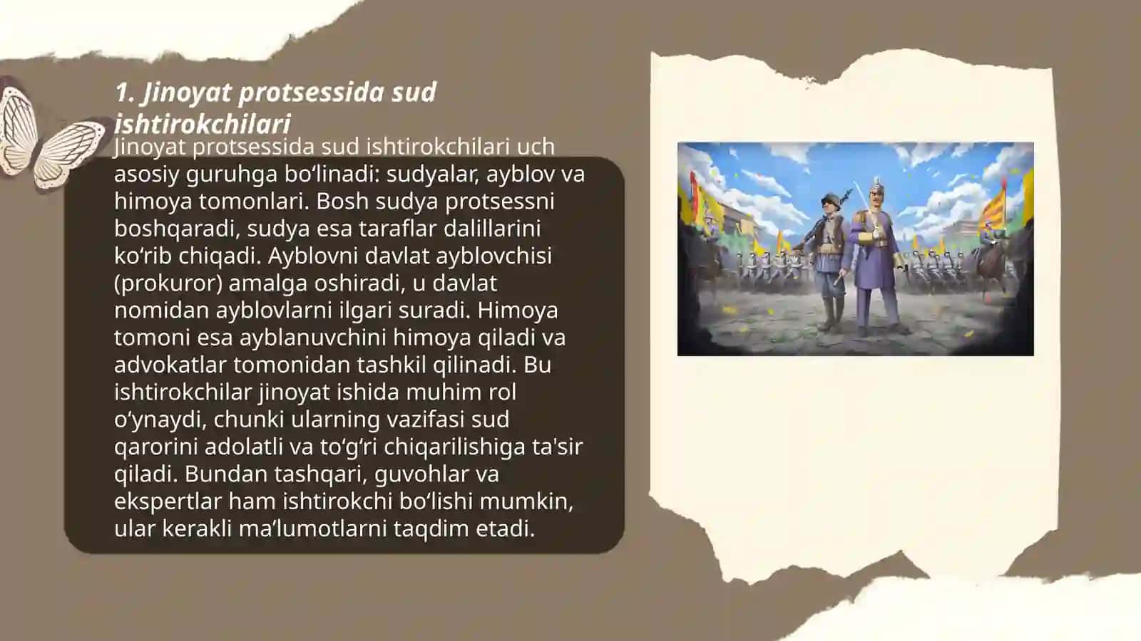 Jinoyat protsessual huquqida ishtirokchilari 3