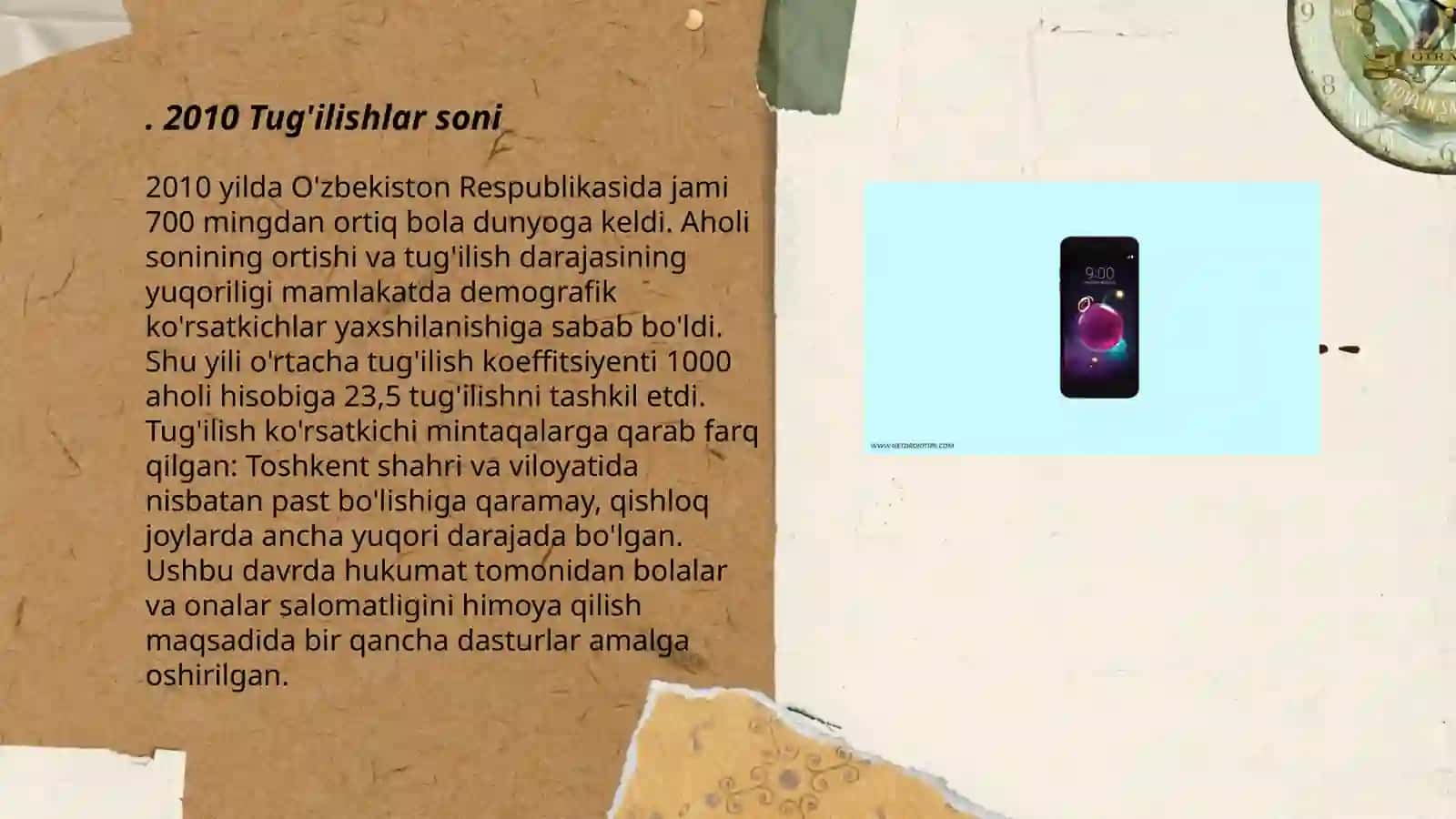 Navoi Shahri Statistika Malumotlari Jadvali 3