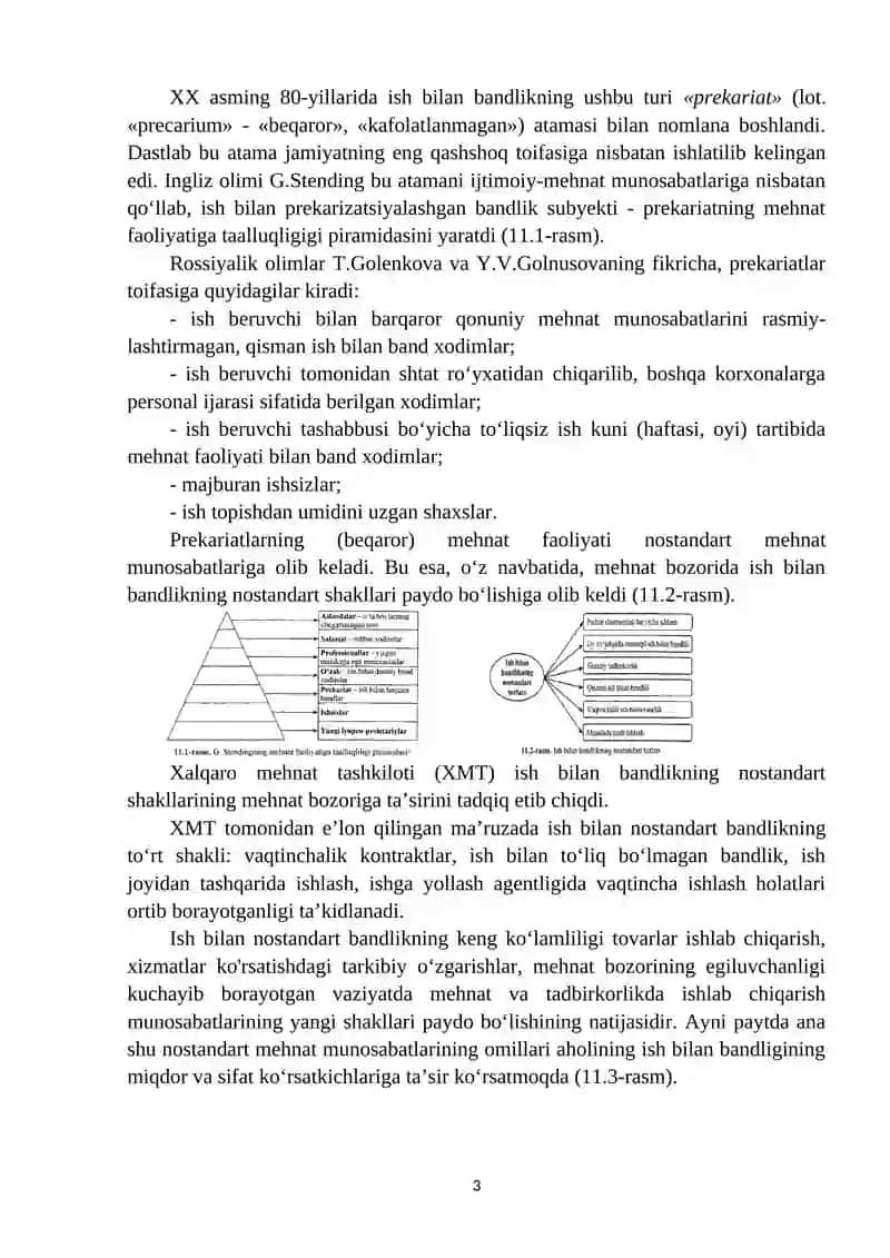 ISH BILAN BEQAROR BANDLIK: SHAKLLARI, IMKONIYATLARI VA MUAMMOLARI 3