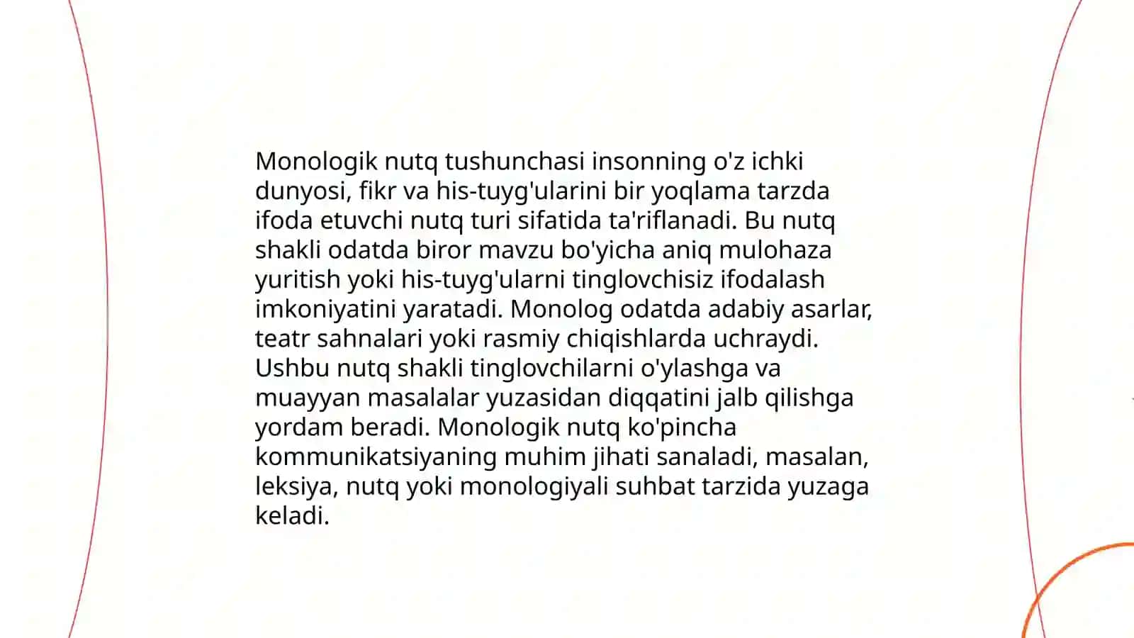 Turli yosh bosqichlarida monologik va diaologik nutqqa oʻrgatish ishining mazmuni va vazifalari 3