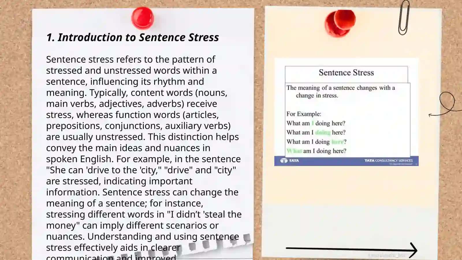 Introduction to Sentence Stress 3