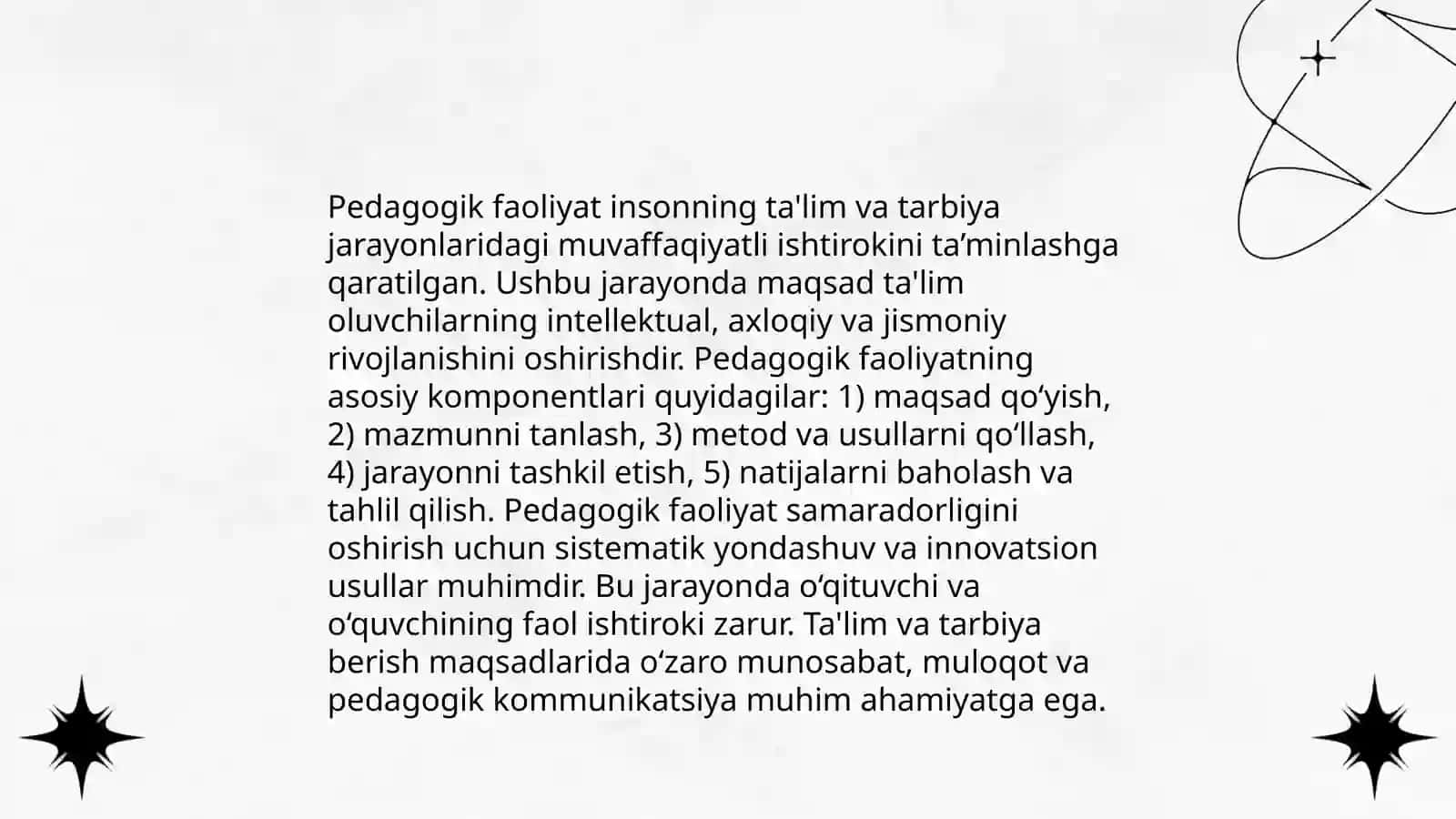 Pedagogik faoliyatning psixologik asoslari.pedagogik qobiliyatlar Elova Inobat 3