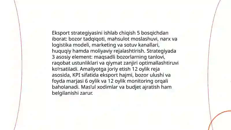 Tadbirkorlik subyektlarining eksport salohiyatini oshirish 3