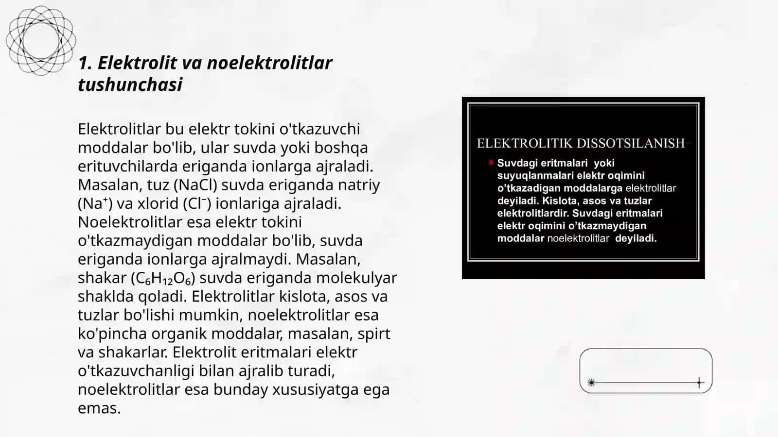 Organizmning biologik suyuqliklari elektrolit va noelektrolitlar eritmalari sifatida 3