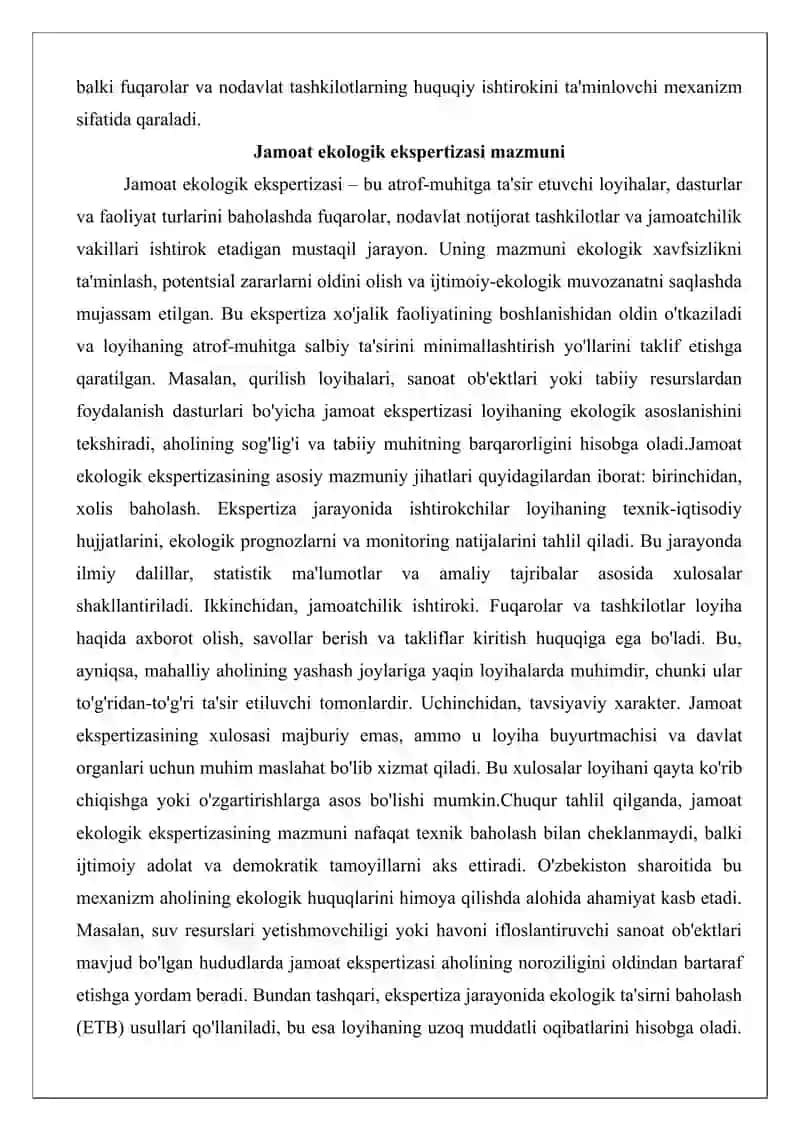 Jamoat ekologik ekspertizasi 3