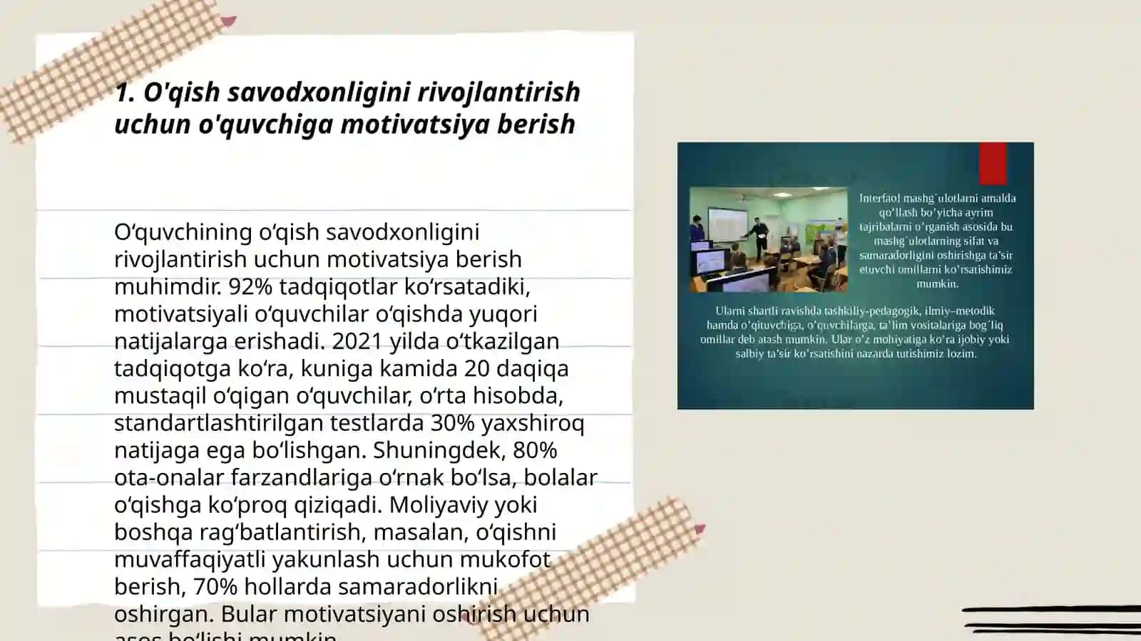 O'quvchilarda o'qish savodxonligini rivojlantirishda innovatsion va interfaol usullardan foydalanish(ona tili fani misolida) 3