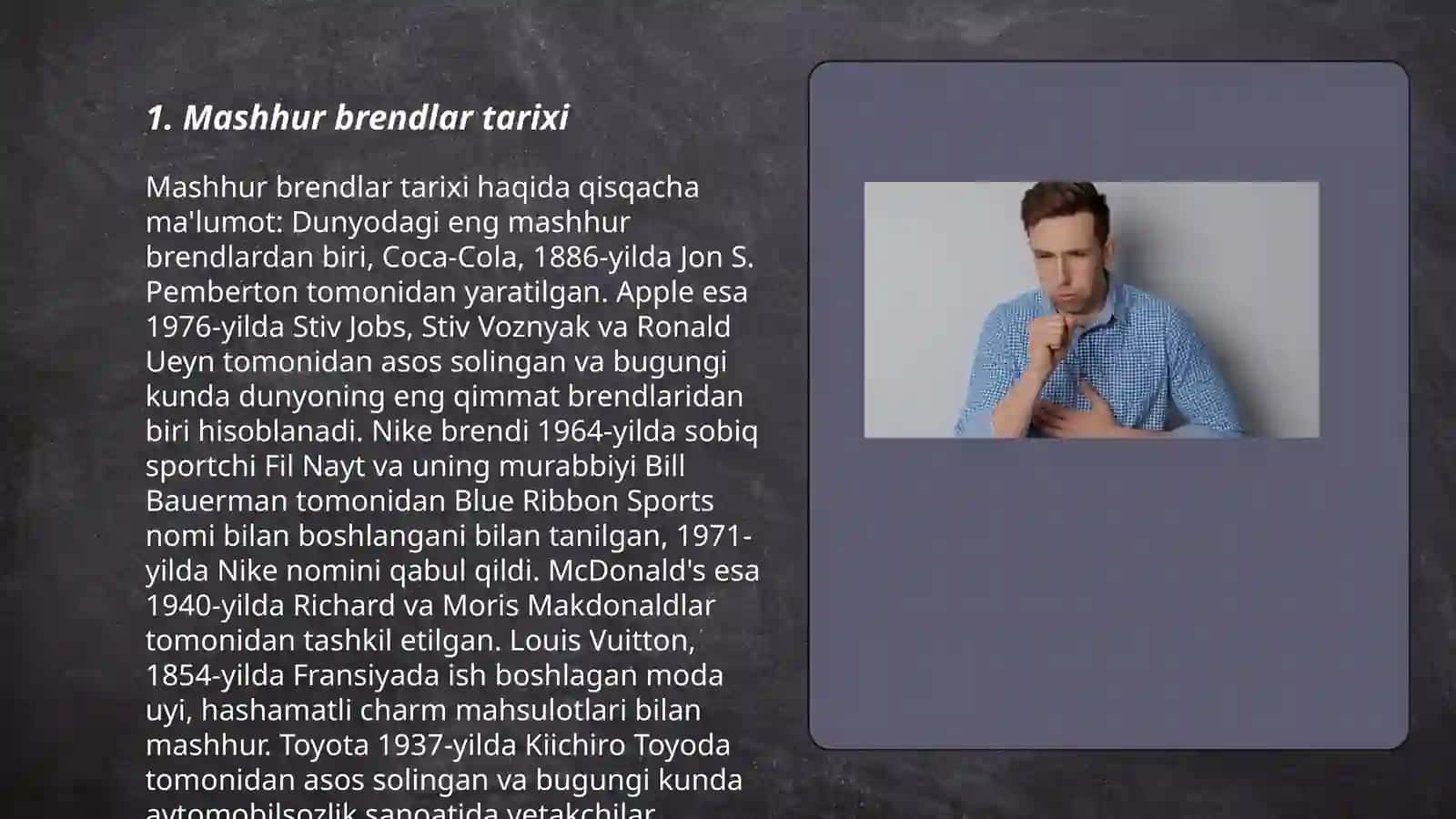 Mashhur brendlar tarixi 3