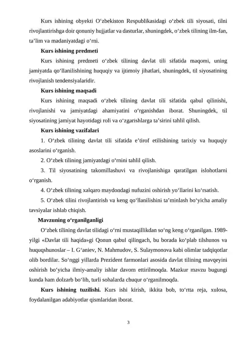 Oʻzbek tilining rivojlanishi va jamiyatda qoʻllanilishi 3