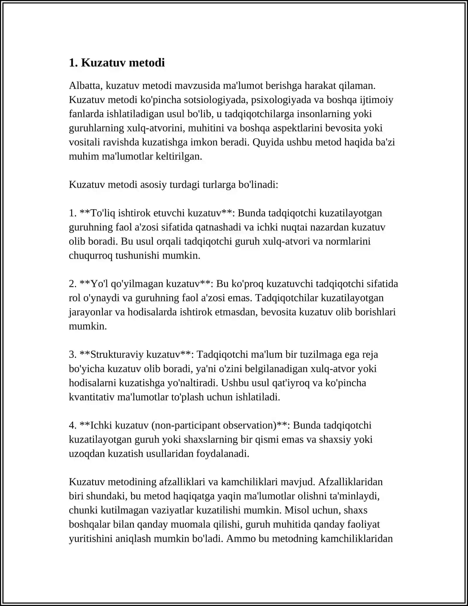 ILMIY TADQIQOTDA QO’LLANILADIGAN METODLARDAN FOYDALANISH USULLARI 3