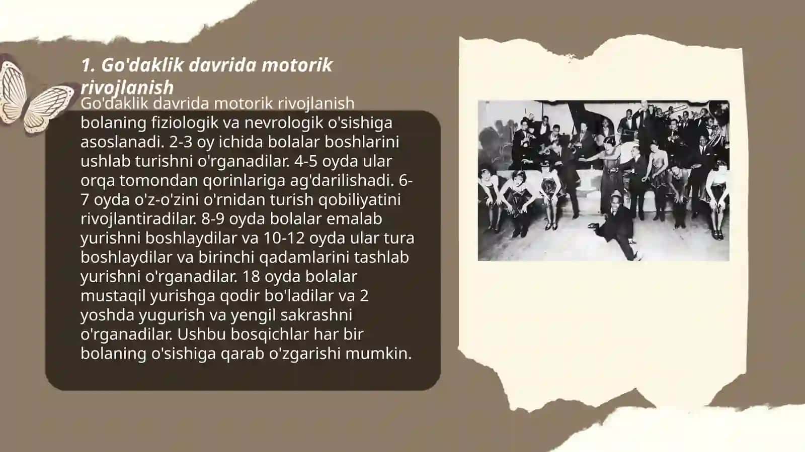Go'daklik davrida harakat funksiyalari va predmetlar bilan harakatlanishni rivojlanishi 3