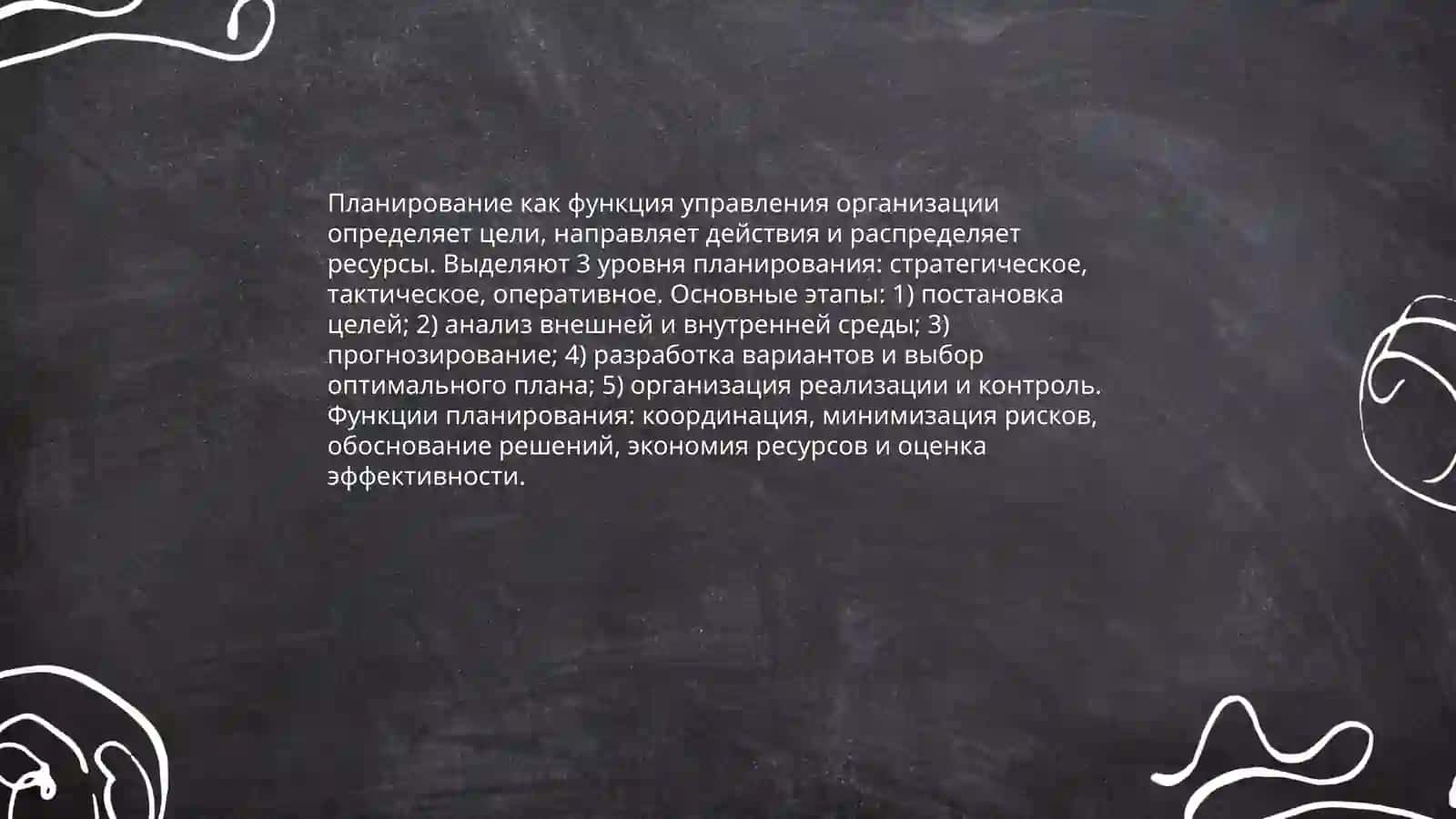 Функции управления организацией 3