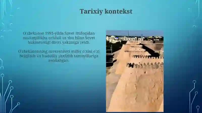 Oʻzbekiston Respublikasi Davlat suvereniteti 3
