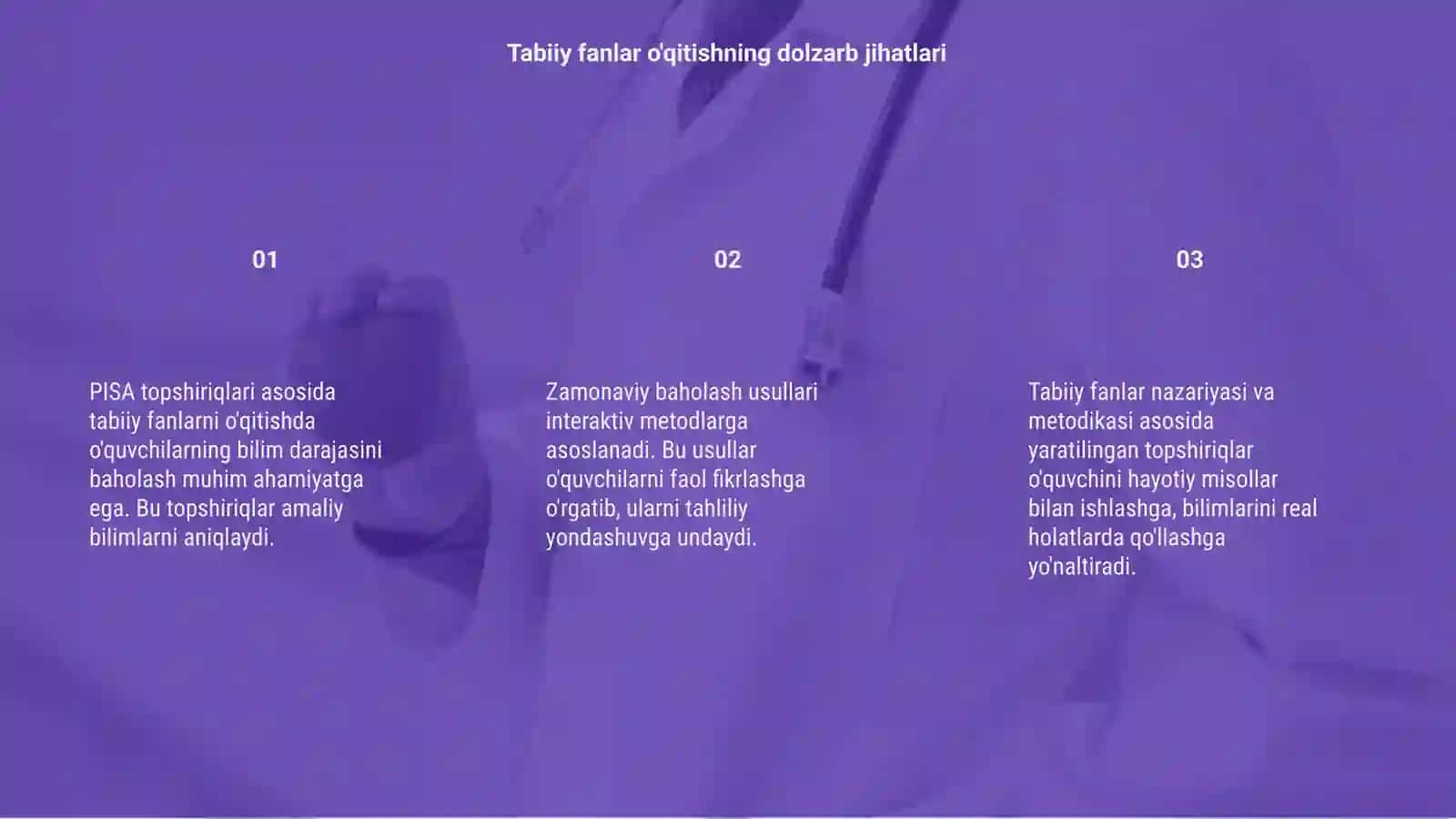 PISA Topshiriqlari Asosida Tabiiy Fanlar Nazariyasi va Metodikasi 3
