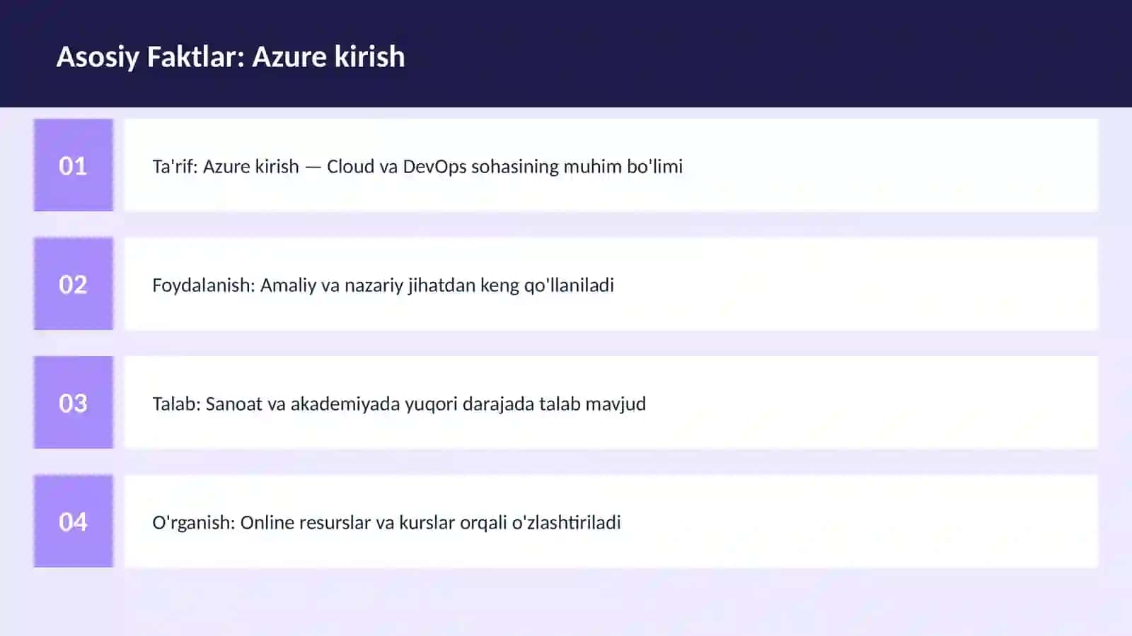 Azure kirish 3