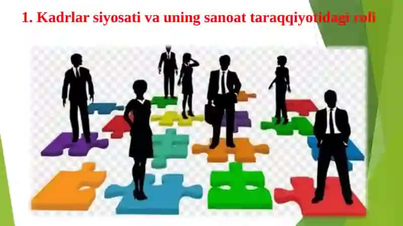3-mavzu.Sanoatda kadrlar va mehnatga haqto‘lash 3