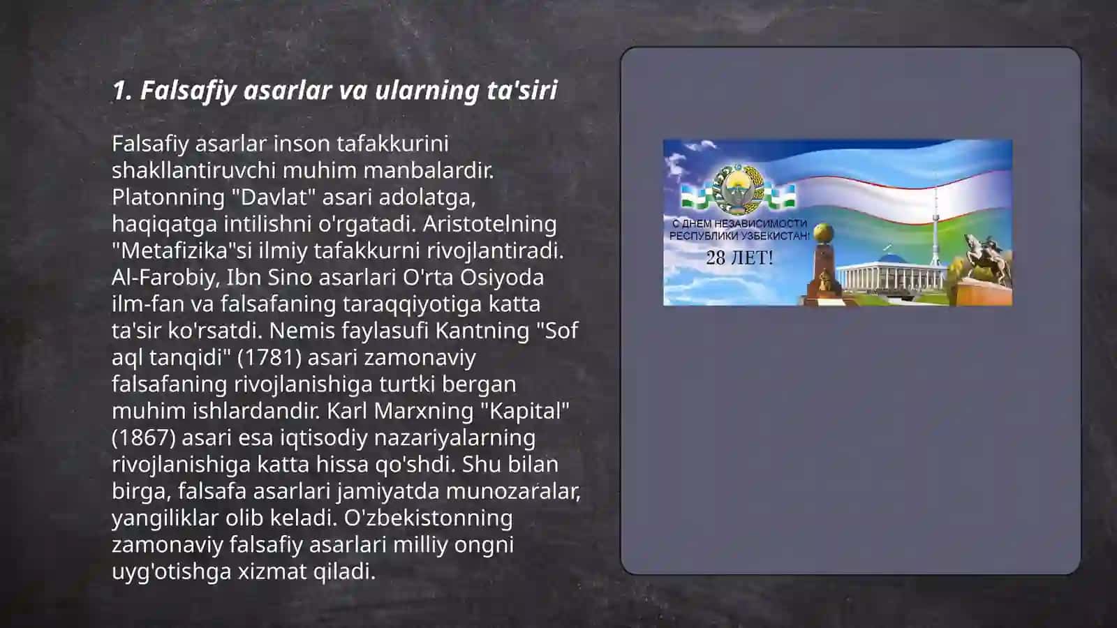 Falsafiy asarlar va ularning ta'siri 3