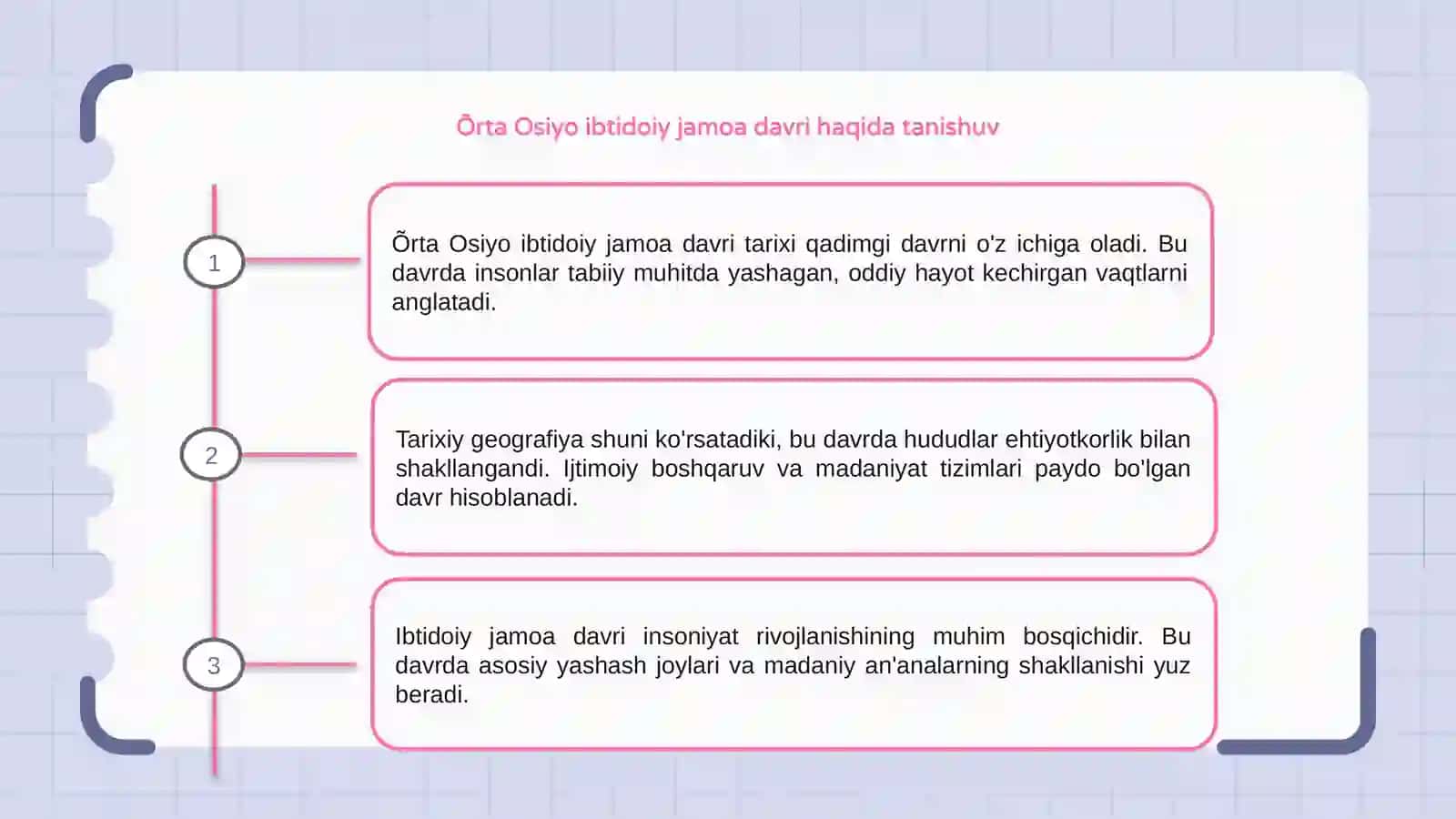 Õrta Osiyo ibtidoiy jamoa davri tarixiy geografiyasi 3