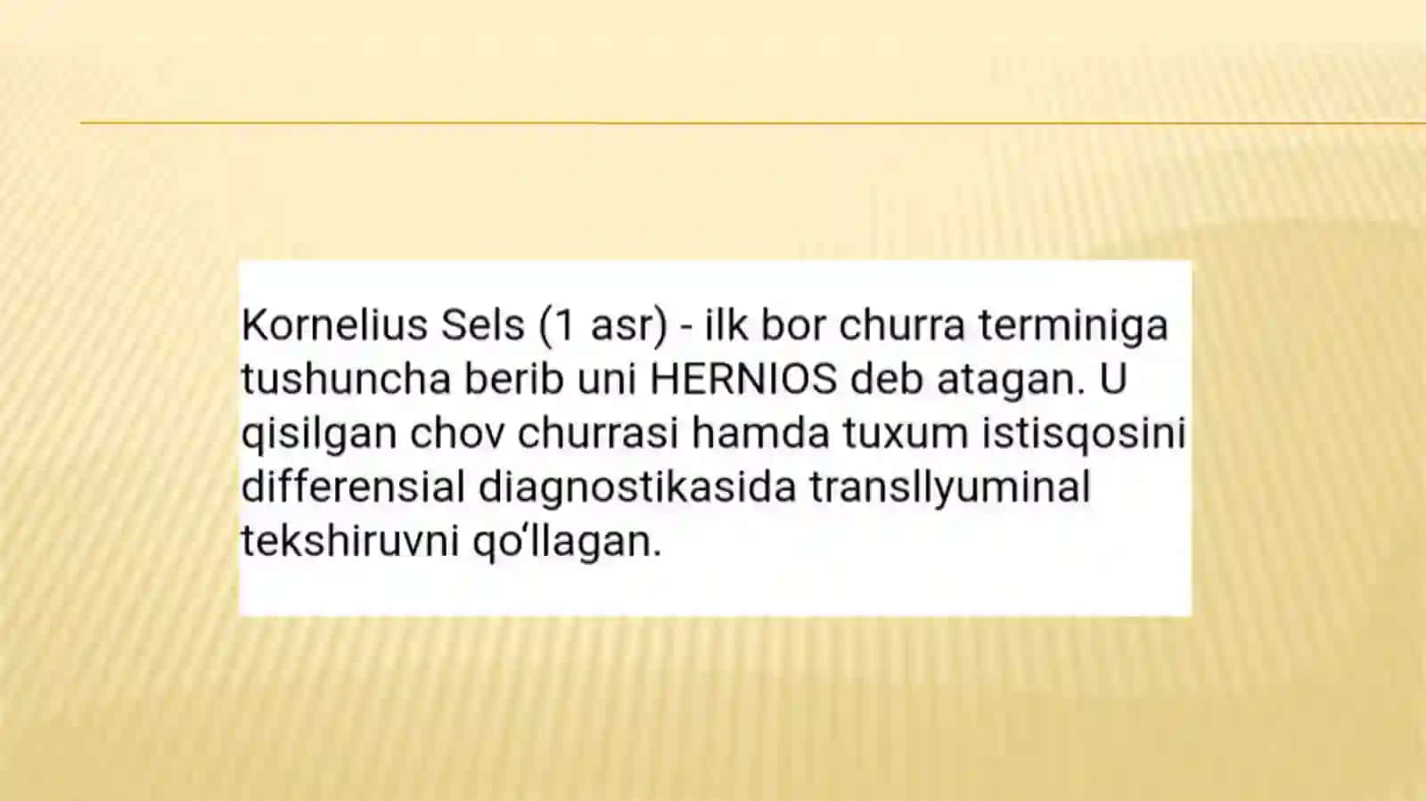Qorin bo’shlig’i ichki churralari 3