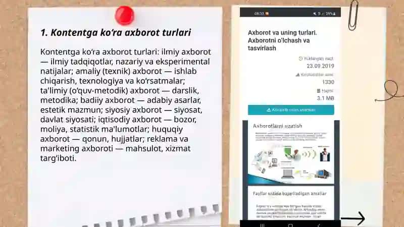 Axborot va uning turlari 3