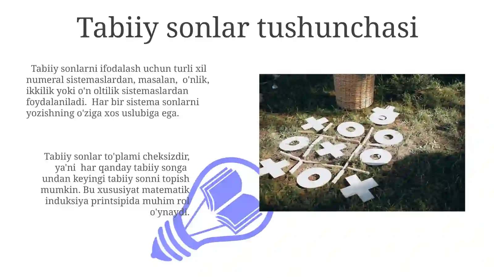 Tabiiy Sonlar Tushunchasi 3