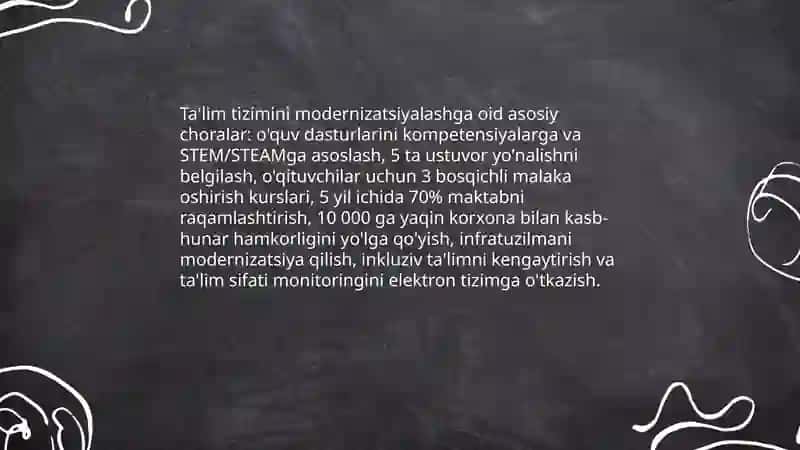 Yurt kelajagi poydevori 3