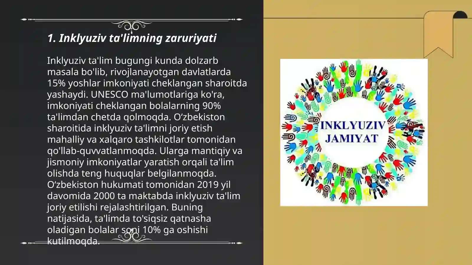 Inklyuziv taʼlimning tashkiliy shakllari 3