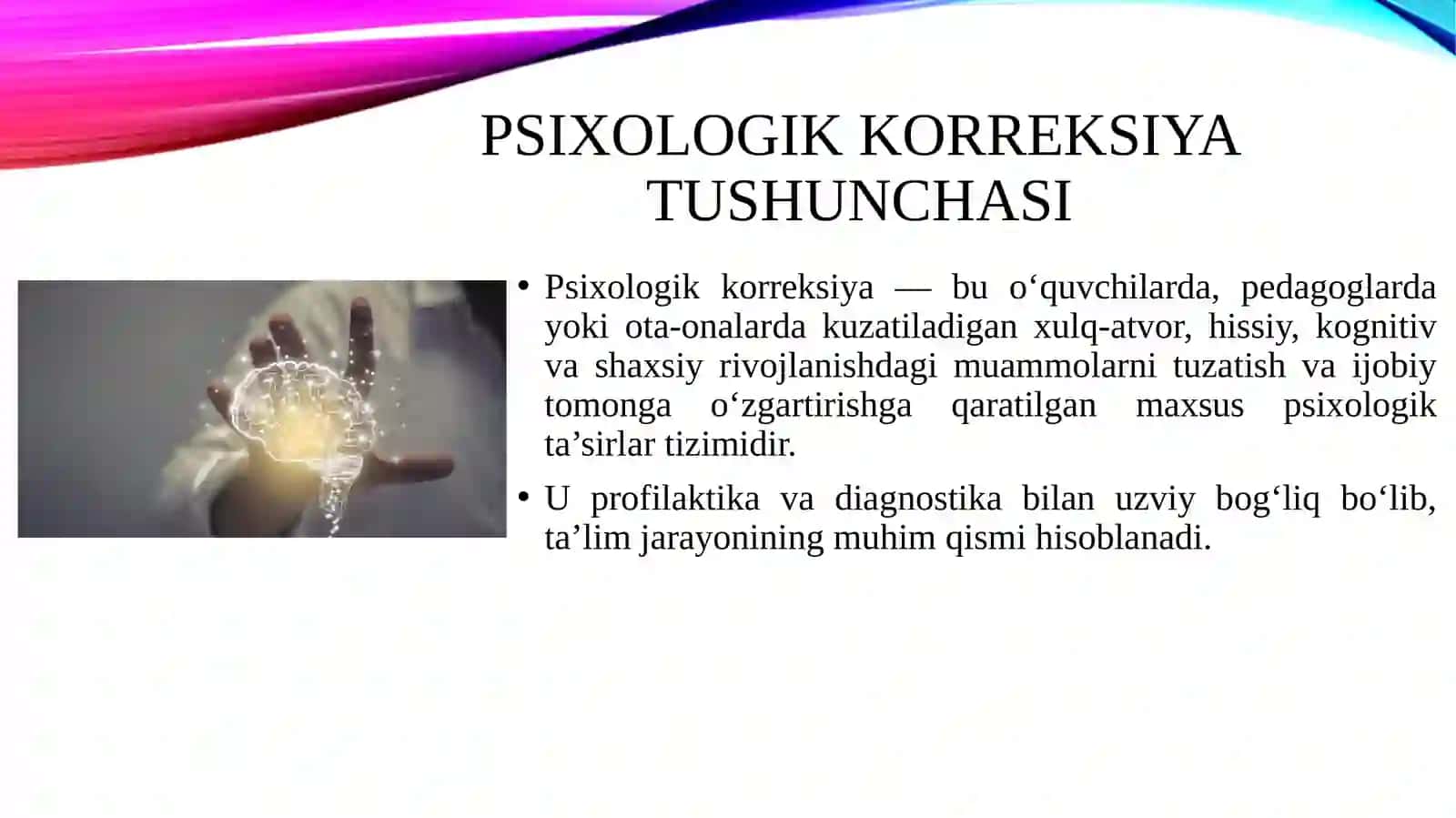 Ta'lim muassasasi psixologining psixologik korreksiya faoliyati 3