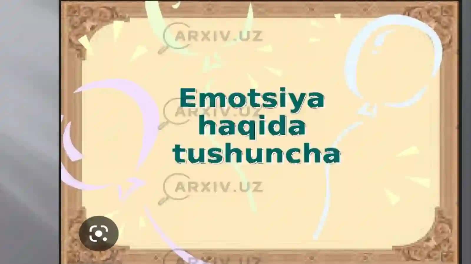 EMOTSIONAL HOLATLARI.EMOTSIONALREAKSIYALARNING NEYROFIZIOLOGIK BIOXIMIK ASOSLARI 3