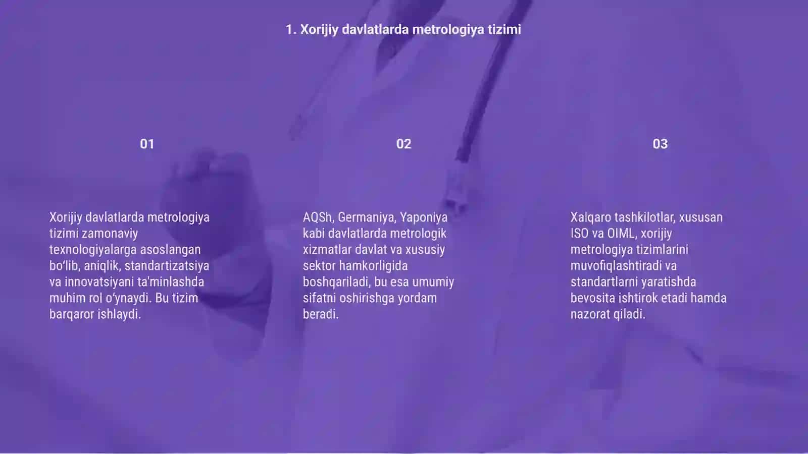 Xorijiy davlatlarda metrologik xizmat 3