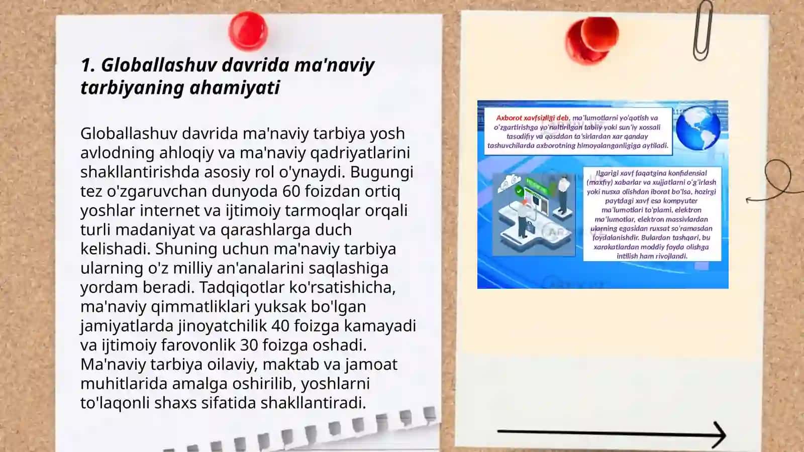 Globallashuv davri ma'naviy tarbiyasining o'ziga xosligi 3