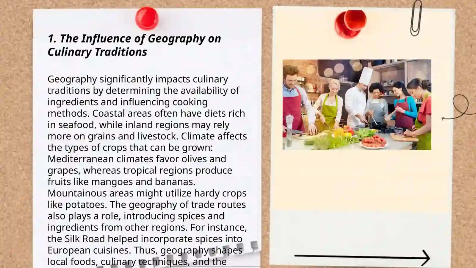 Cooking and cultural traditions 3