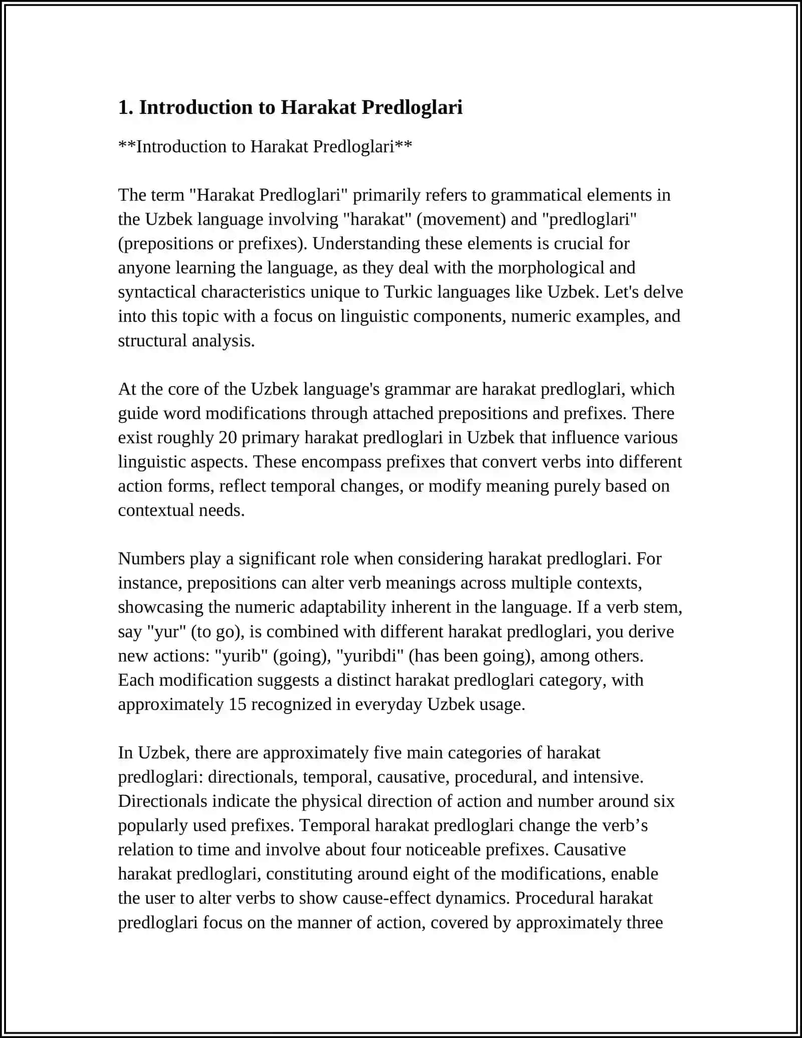 HARAKAT PREDLOGLARI HAQIDA MUSTAQIL ISH 3