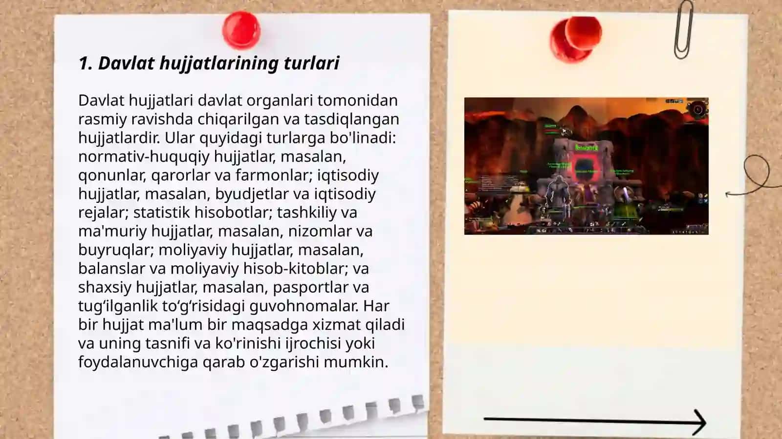 Davlar hujjatlarida ish olib borish 3
