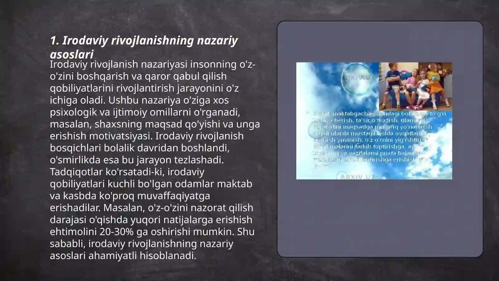 Irodaviy rivojlanishning nazariy asoslari 3