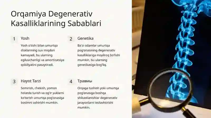 Orqamiya Degenerativ va Distrofik Kasalliklar 3